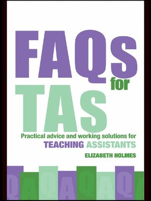 cover image of FAQs for TAs